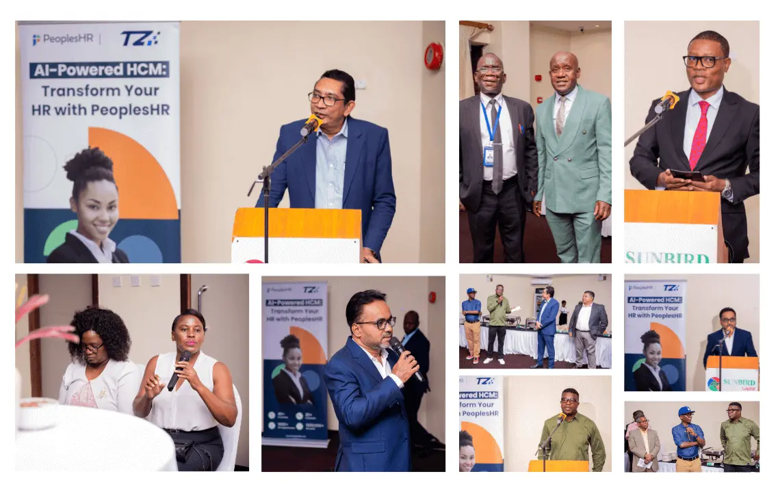 Event collage for the website, featuring photos from various company events.
